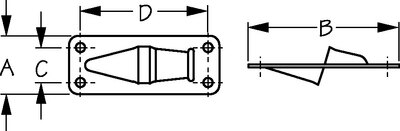 EXIT PLATE (SEA DOG)
